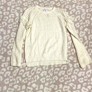 BCBG Cream Sweater